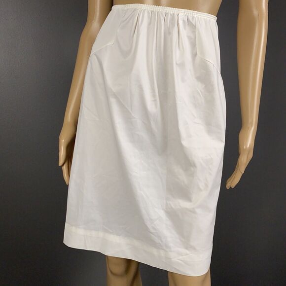 Vintage Half Slip Sears & Roebuck Small Average Non Cling Fortel Polyester White - Picture 1 of 11